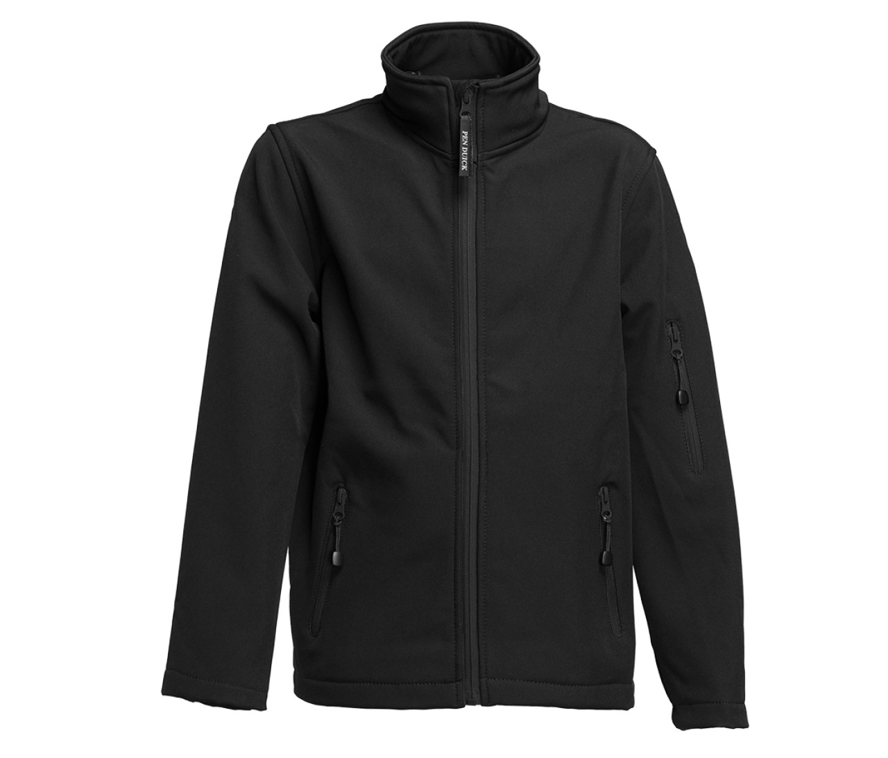 Pen Duick Atlantic Kids Softshelljacke – Black