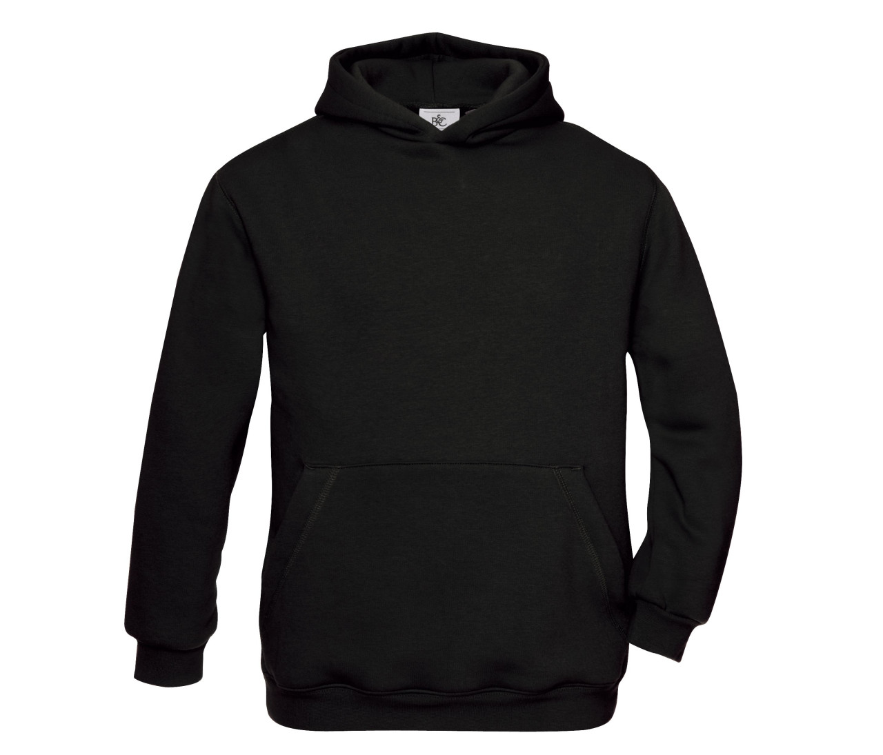 B&C Hooded Kids – Black
