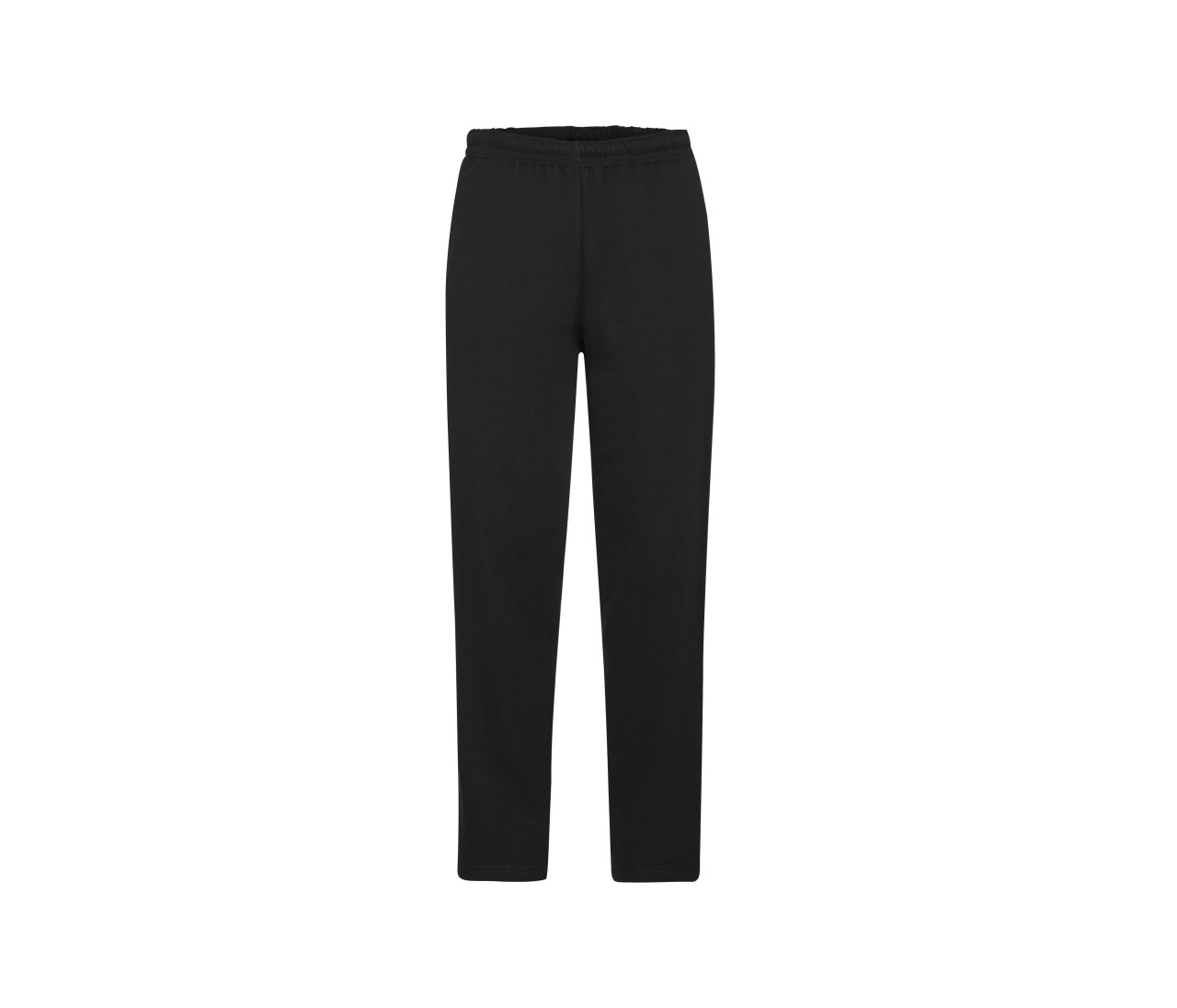 Fruit Of The Loom Classic Open Hem Jog Pants – Black
