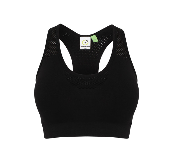 Tombo Ladies' Seamless Crop Top