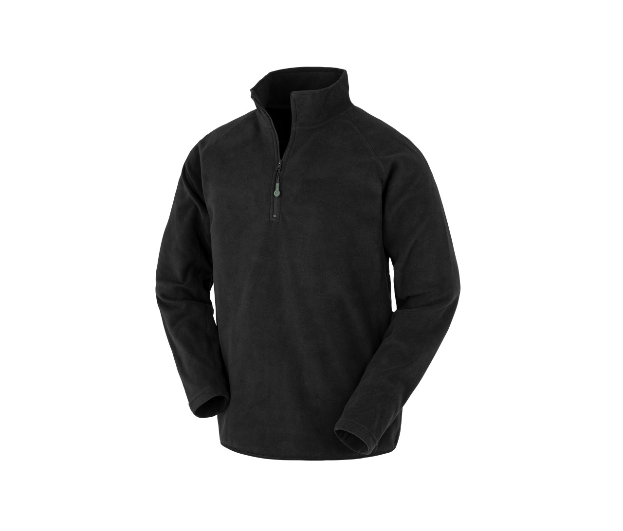 Result Recycled Microfleece Top – Black
