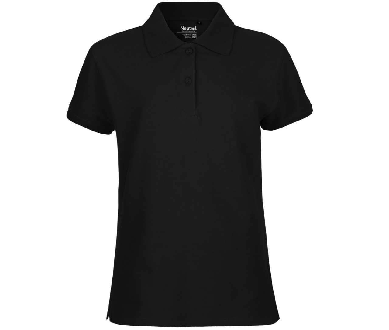 Neutral Ladies Classic Polo – Black