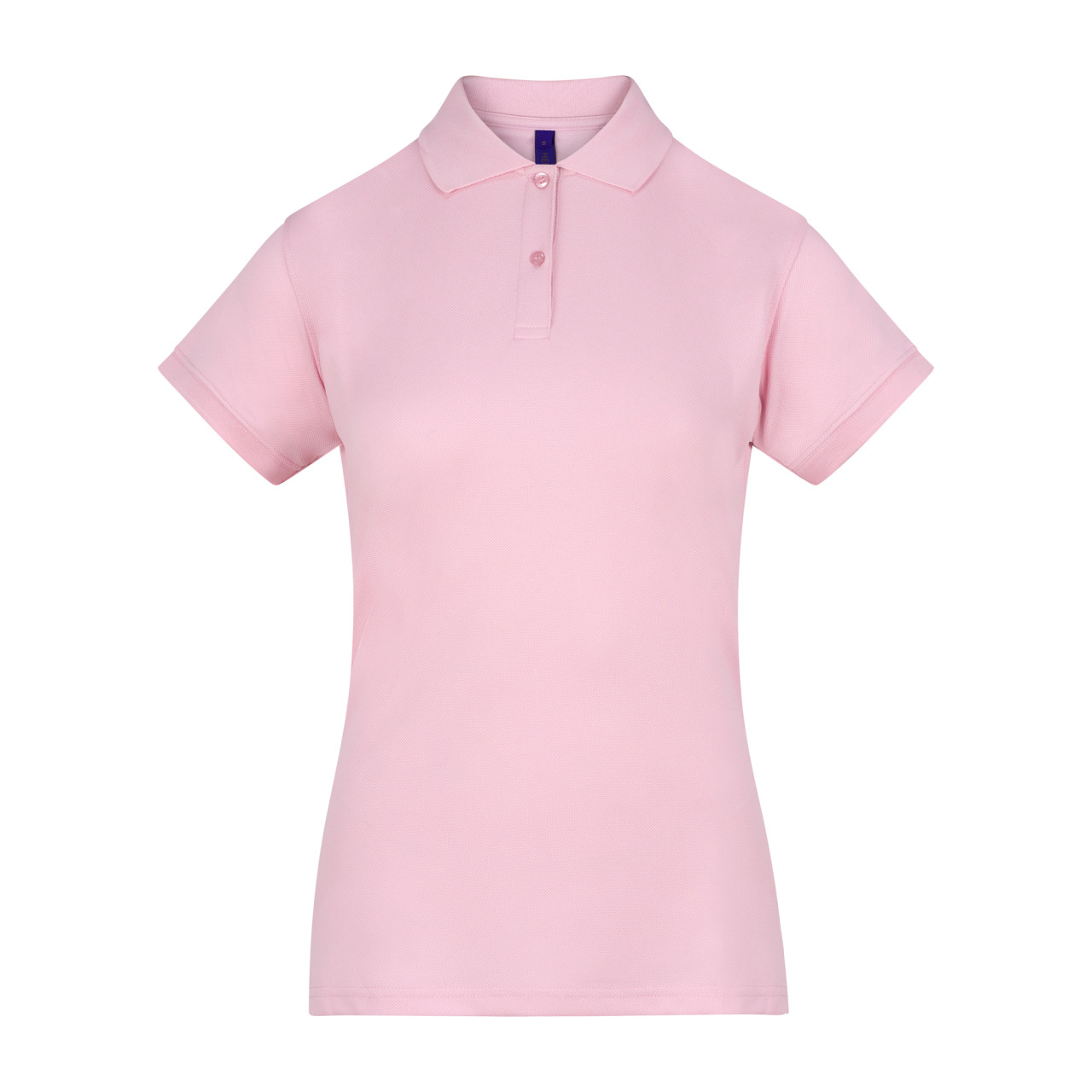 Henbury Ladies' Coolplus Wicking Polo Shirt – Baby Pink