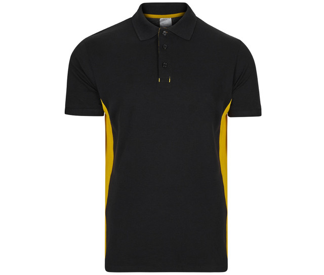 Velilla Two-Tone Short Sleeve Polo Shirt