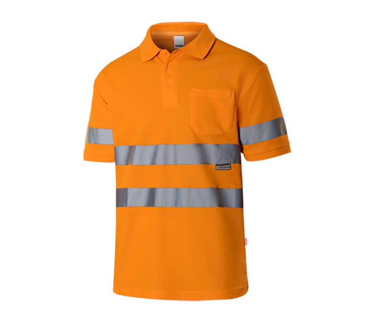 Velilla High Visibility Ss Polo Shirt – Fluo Orange