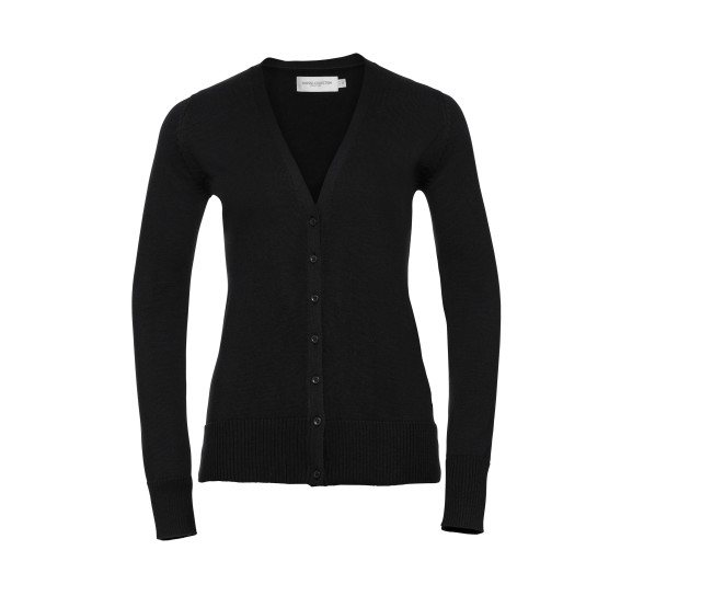 Russell Athletic Collection Women's V-Neck Knitted Cardigan