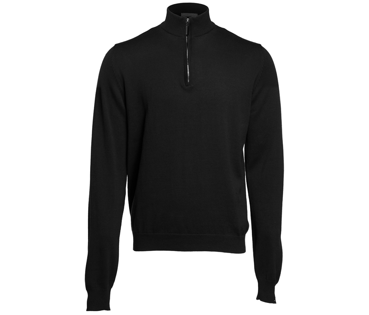 Pen Duick Quarter Zip Jumper – Black