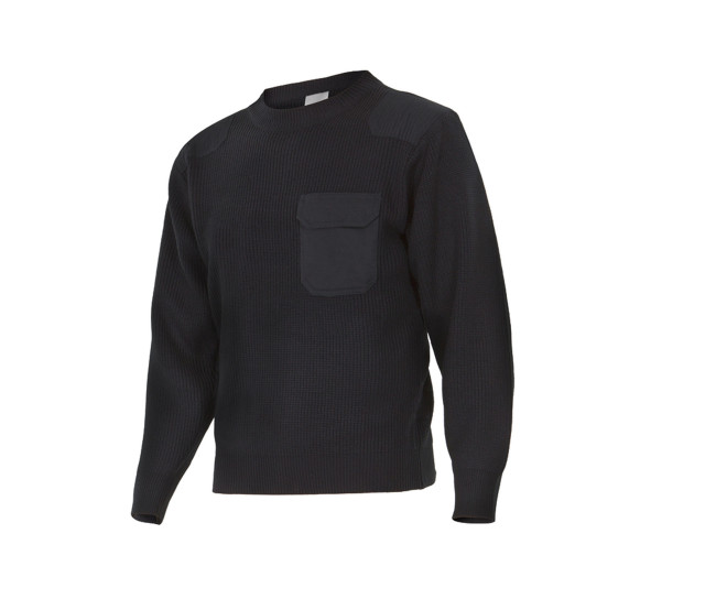 Velilla Crew Neck Chunky-Knit Jumper