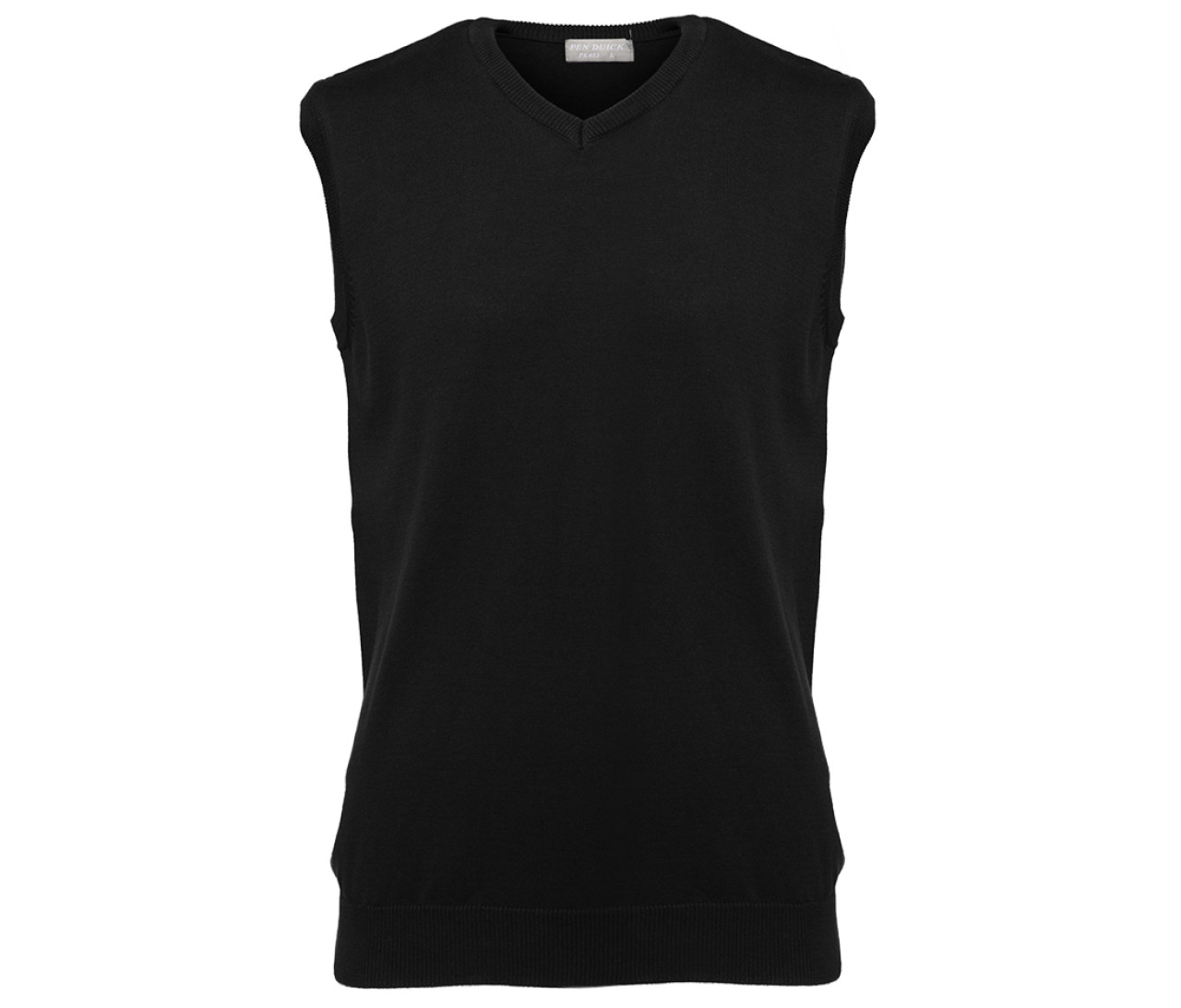 Pen Duick Sleeveless Pullover – Black