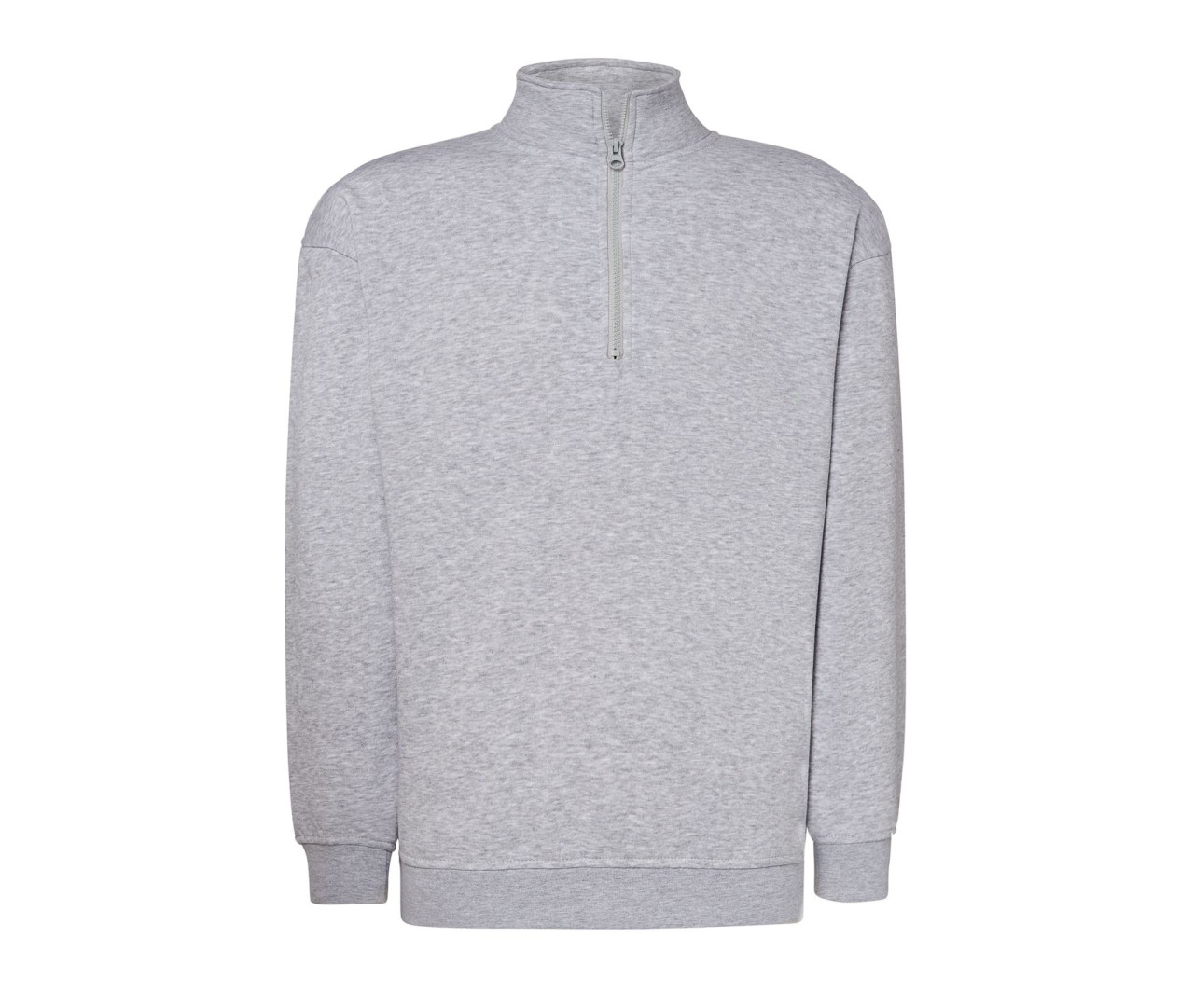 JHK Half Zip Sweat Shirt – Ash Grey