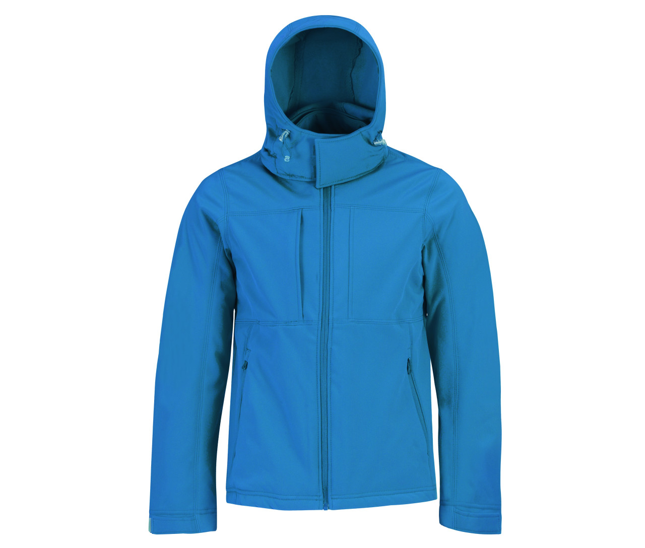 B&C Hooded Softshell Men – Azure