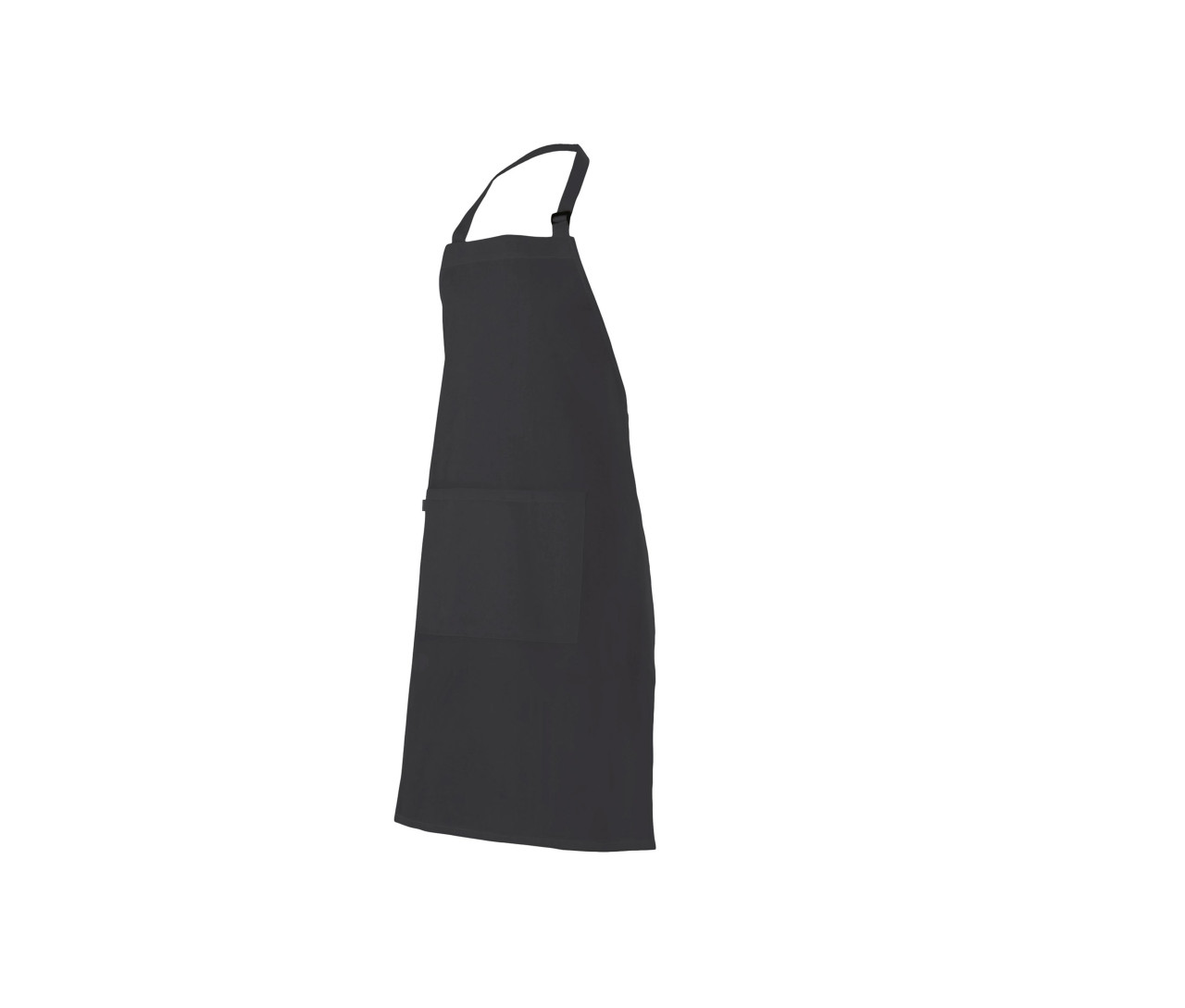 Velilla Bib Apron With Pocket – Black