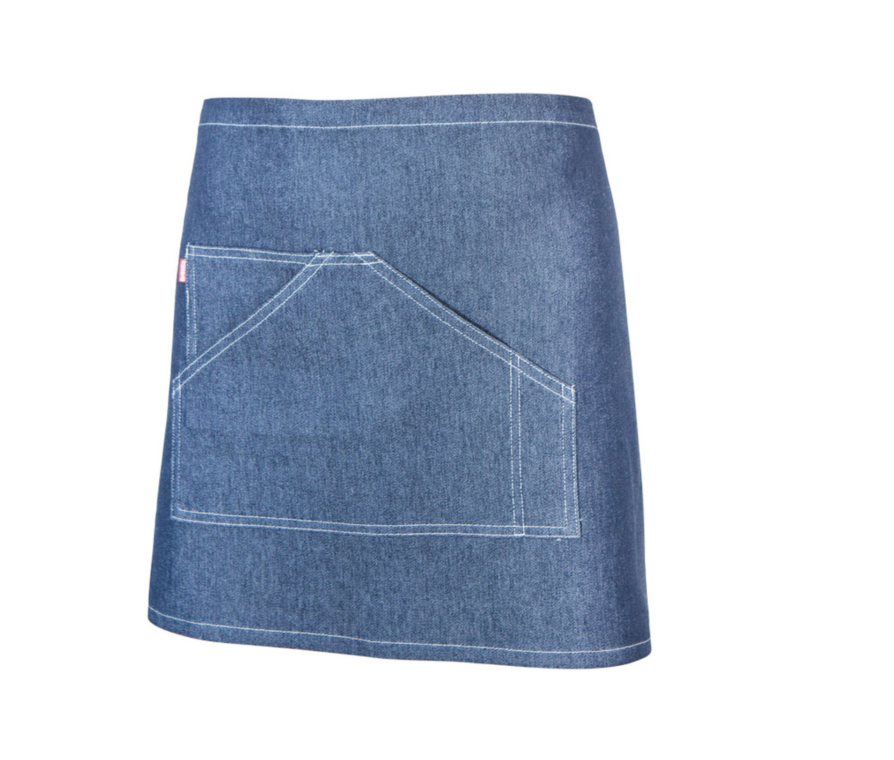 Velilla Short Denim Apron – Denim