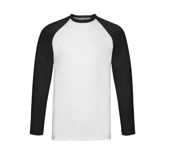 Fruit Of The Loom Valueweight Long Sleeve Baseball T T-Shirt