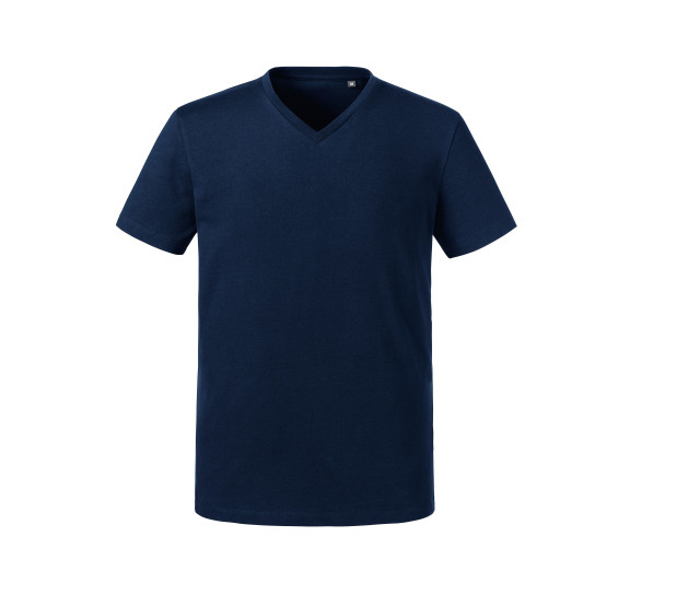 Russell Athletic Men's Pure Organic V-Neck T-Shirt