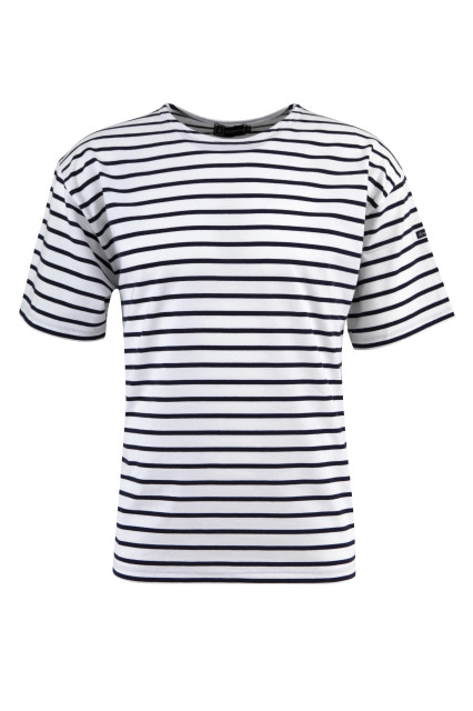 Armor Lux Shirt Mit Kurzen Armeln Im Marine-Stil