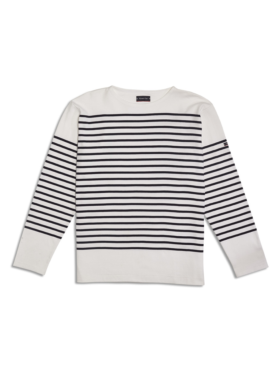 Armor Lux Amiral T-Shirt – Blanc/Navire