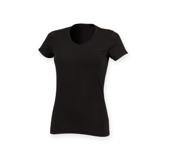 SF Clothing The Feel Good V-Neck Women T-Shirt