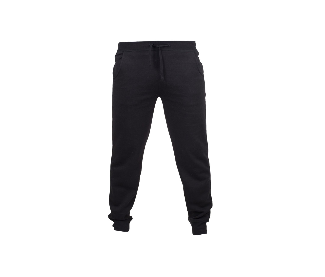 SF Clothing Slim Cuffed Joggers – Black