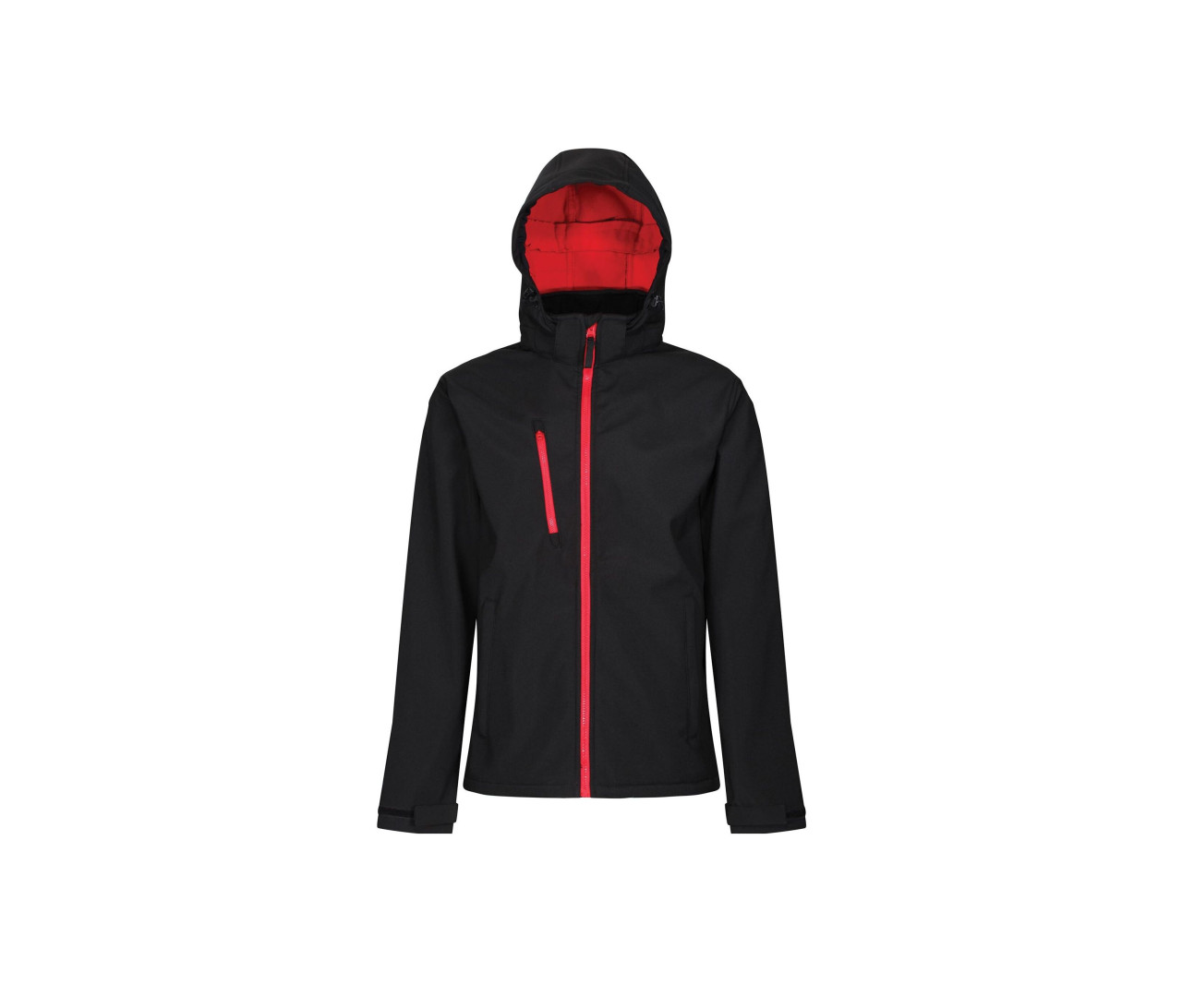 Regatta Venturer Softshelljacke – Black / Classic Red