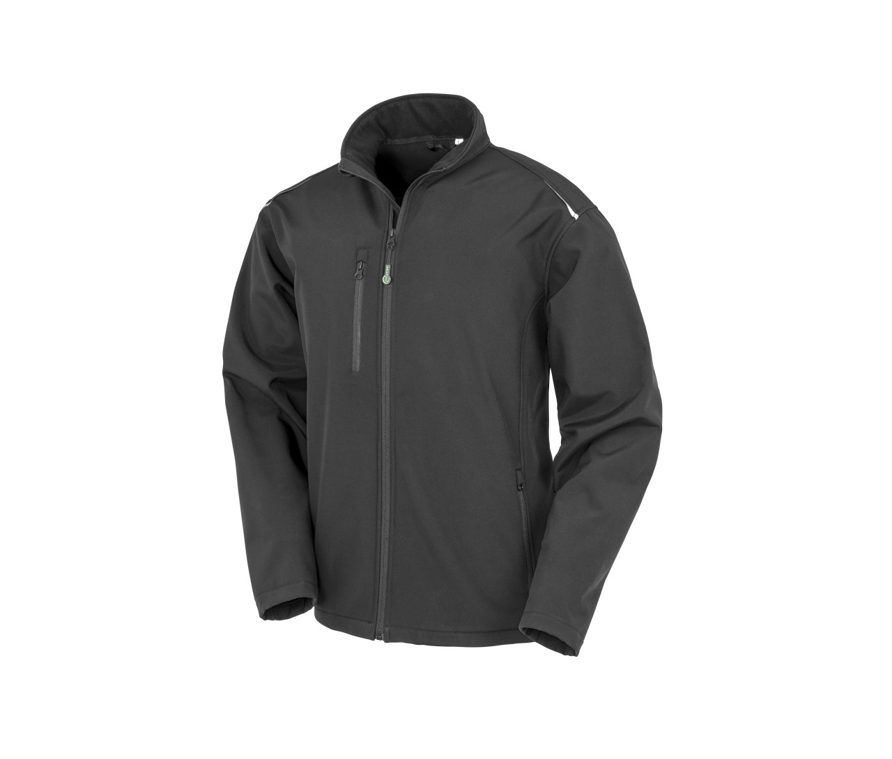 Result Recycled 3-LAYER Printable Softshell Jacket – Black