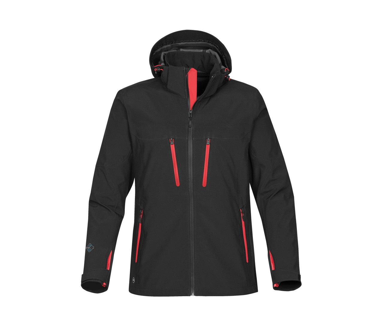 Stormtech M's Patrol Softshell – Black / Bright Red