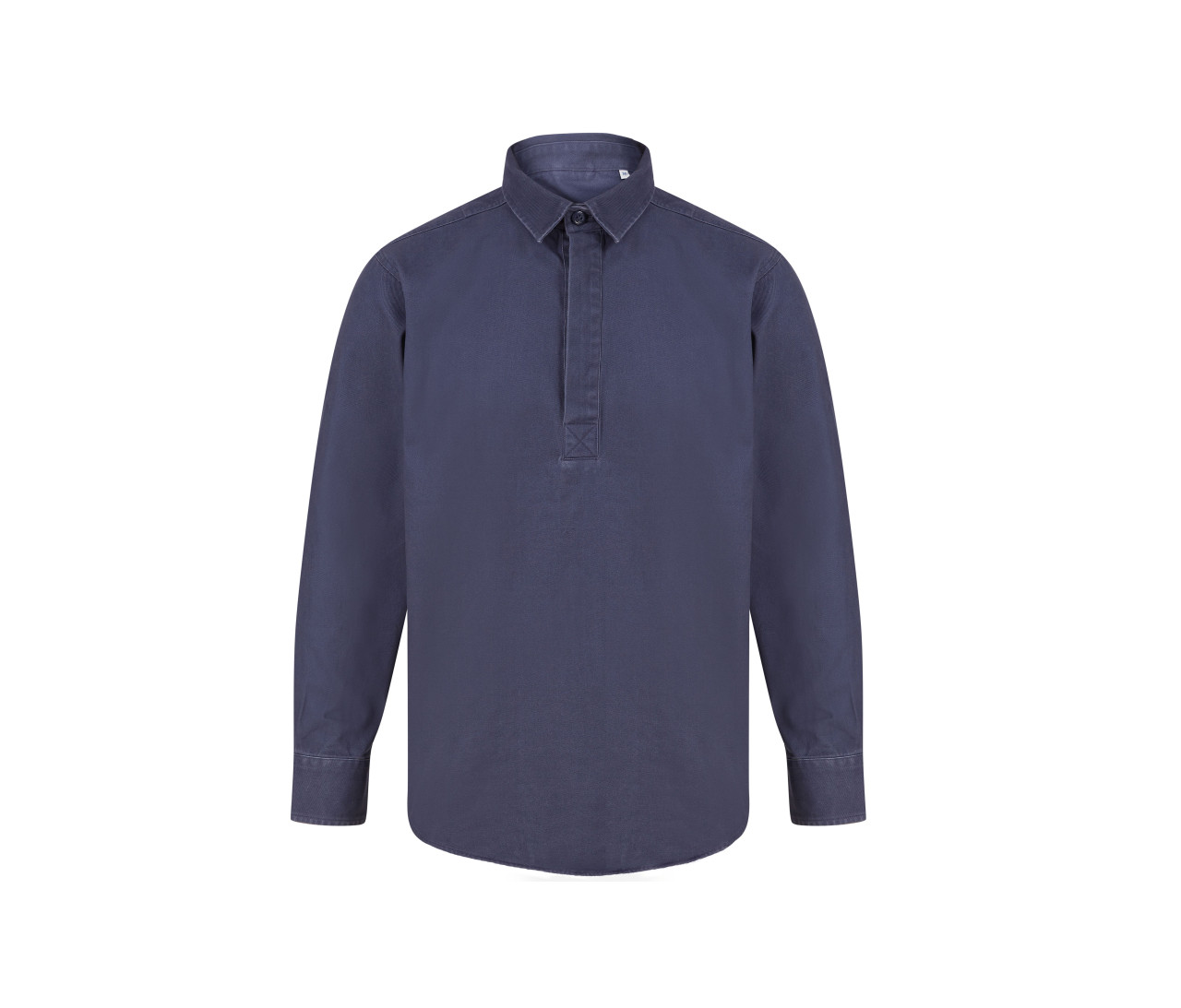 Front Row Pullover Drill Shirt – Washed Navy