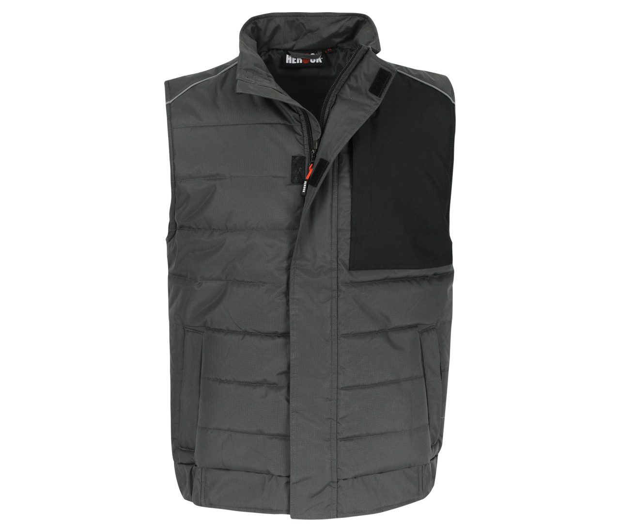Herock Diomedes Weste – Anthracite / Black
