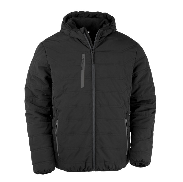 Result Black Compass Padded Winter Jacket