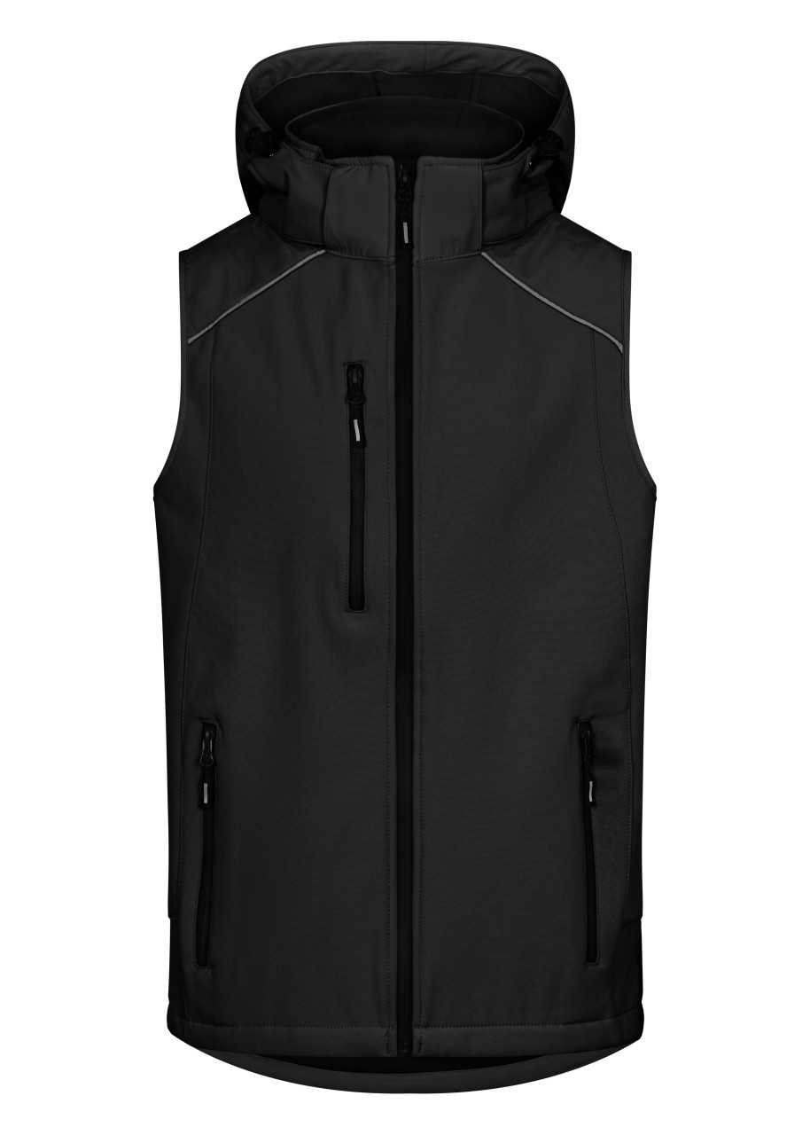 Promodoro Men's Softshell Vest – Black