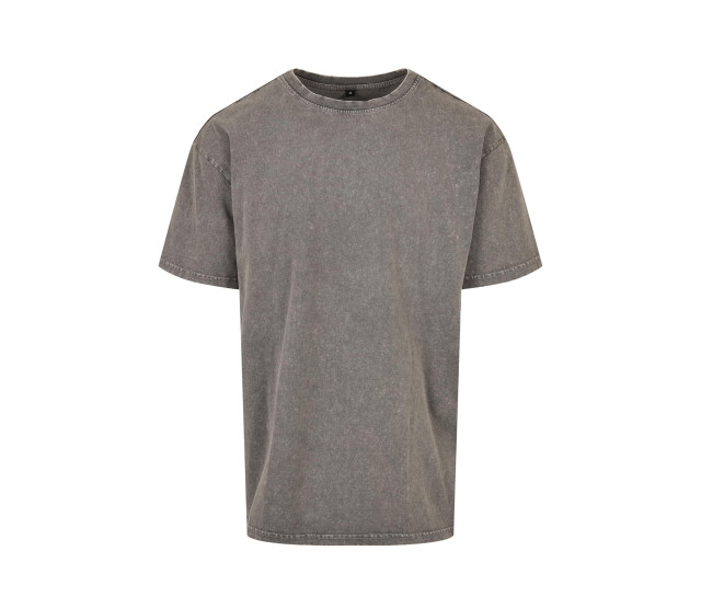 Build Your Brand Acid Washed Heavy Oversize Tee