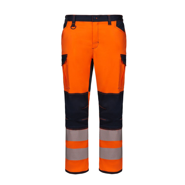 Velilla Stretch Trousers With Knee Pads And Reflective Stripes