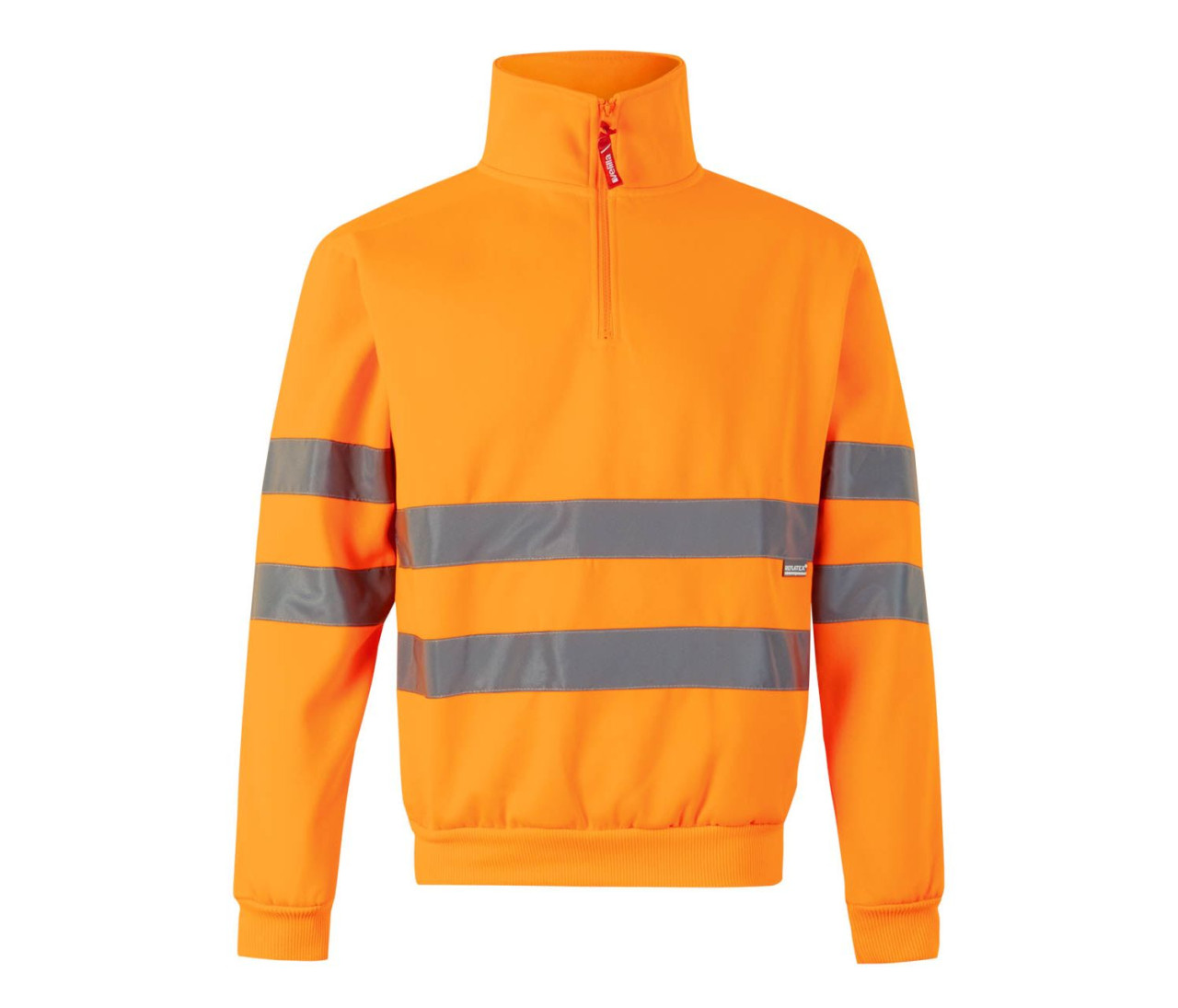 Velilla High Visibility 1/4 Sweatshirt – Fluo Orange