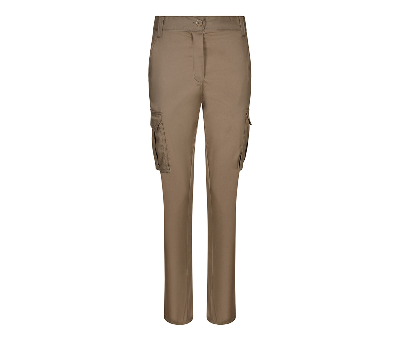Velilla Womens' Multipocket Stretch Trousers – Beige