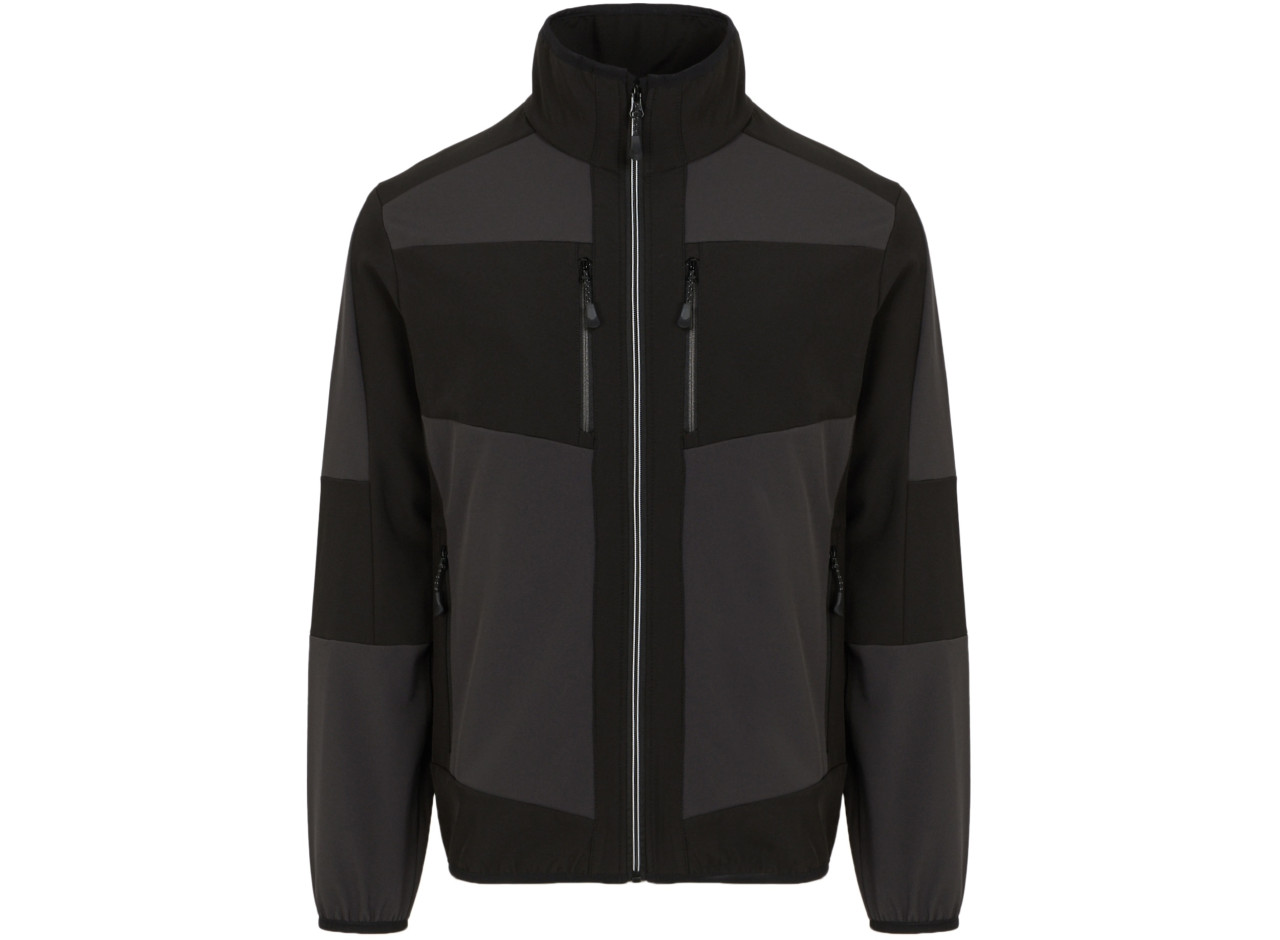 Regatta E-Volve 2-LAYER Softshell Jacket – Ash / Black
