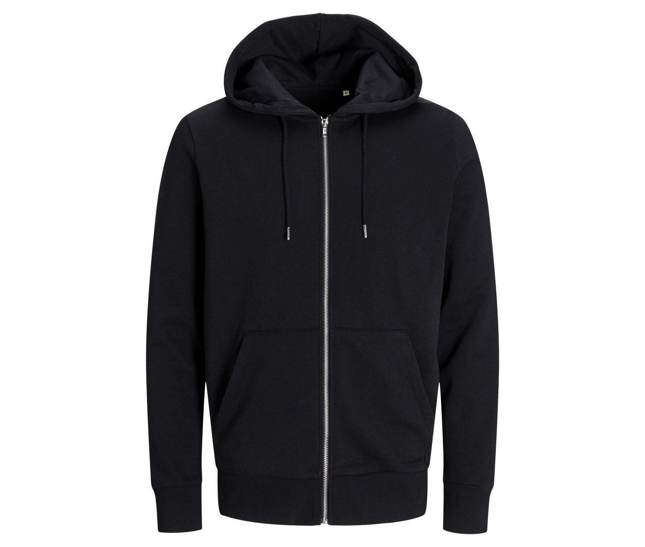 Jack&Jones - Blanks Day Zip Hood – Black