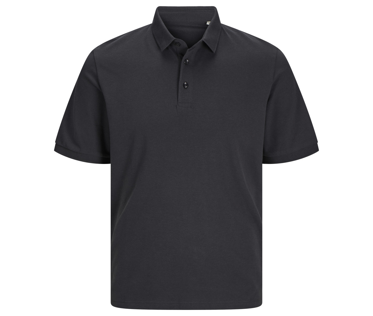 Jack&Jones - Blanks True Polo – Asphalt Grey