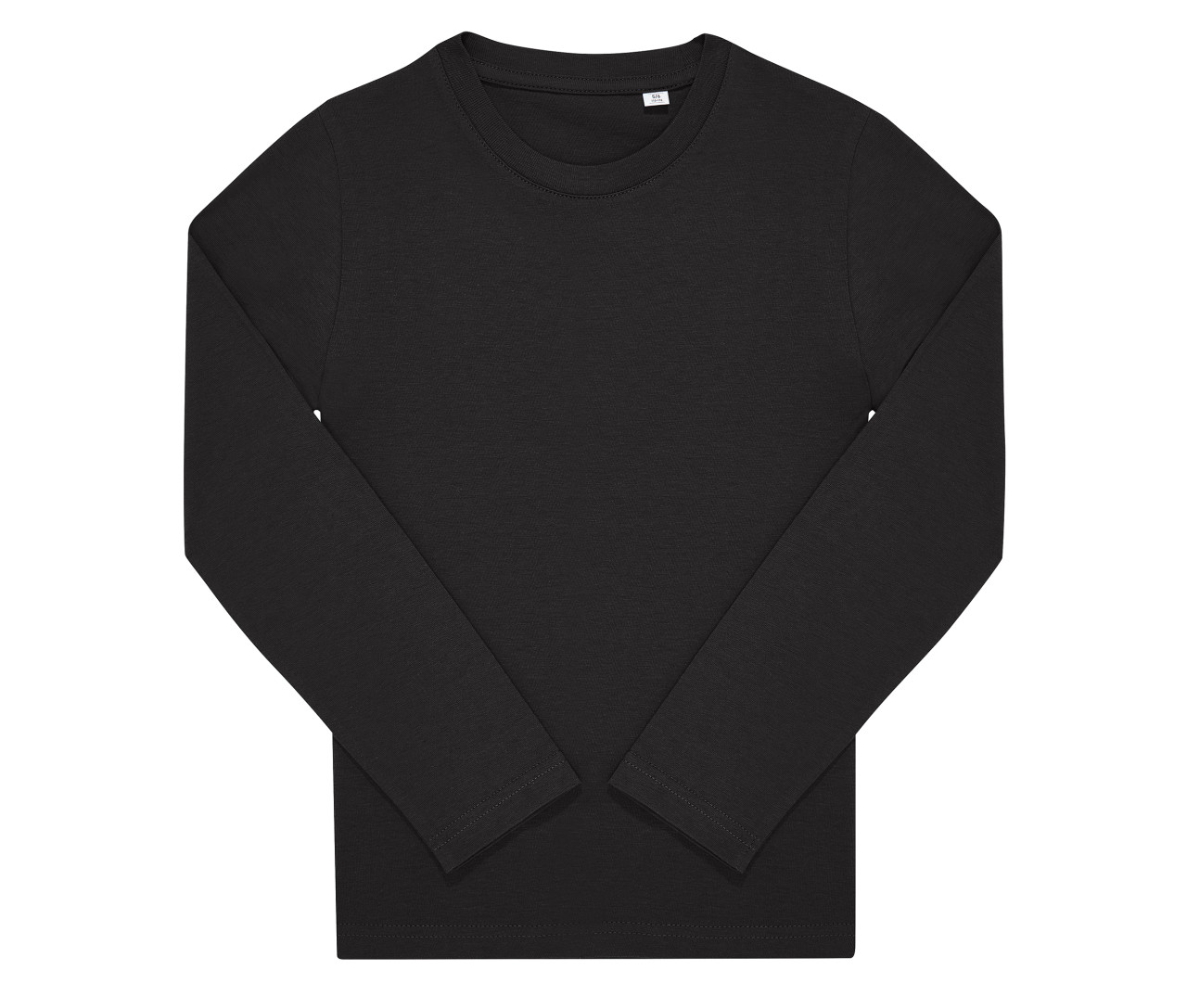 B&C #e150 Lsl /Kids T-Shirt – Black