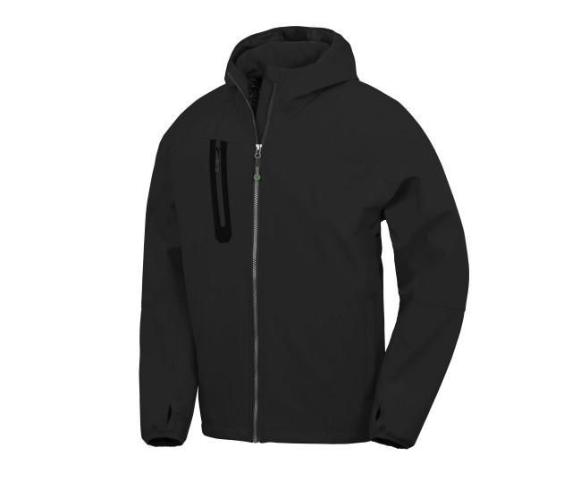 Result 3-LAYER Recycled Printable Casual Hooded Softshell