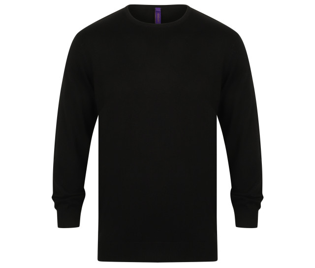 Henbury Men's Crew Neck Jumper