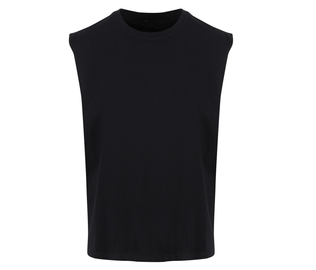 New Morning Studios Sleeveless Tee – Black