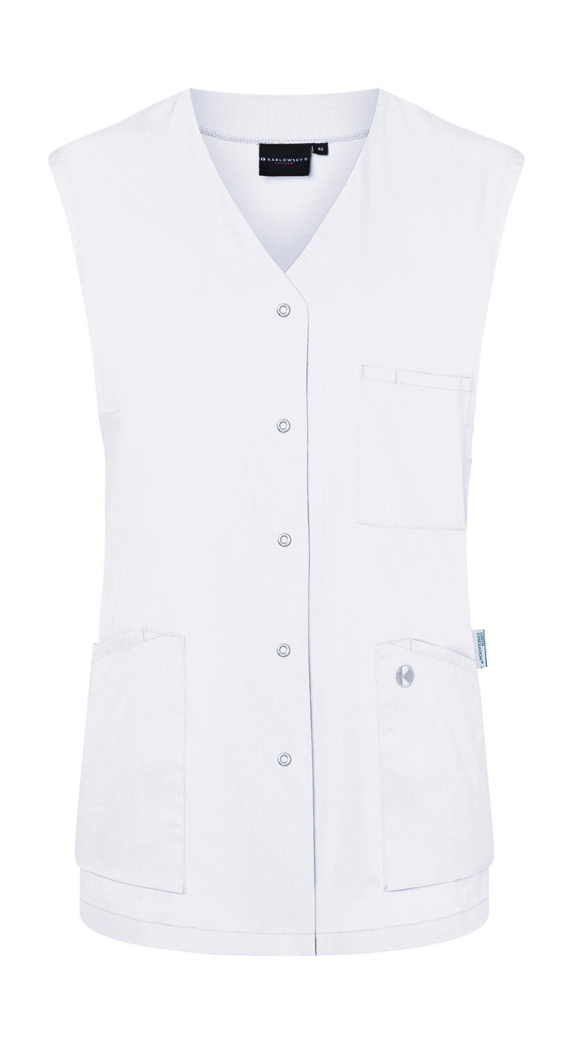 Karlowsky Sleeveless Ladies' Tunic Essential – White