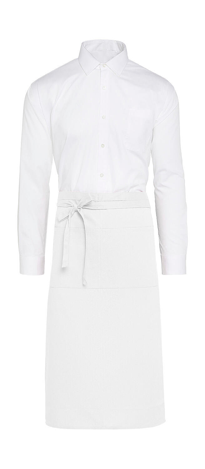 SG Accessories - Bistro Rome - Medium Length Bistro Apron with Pocket