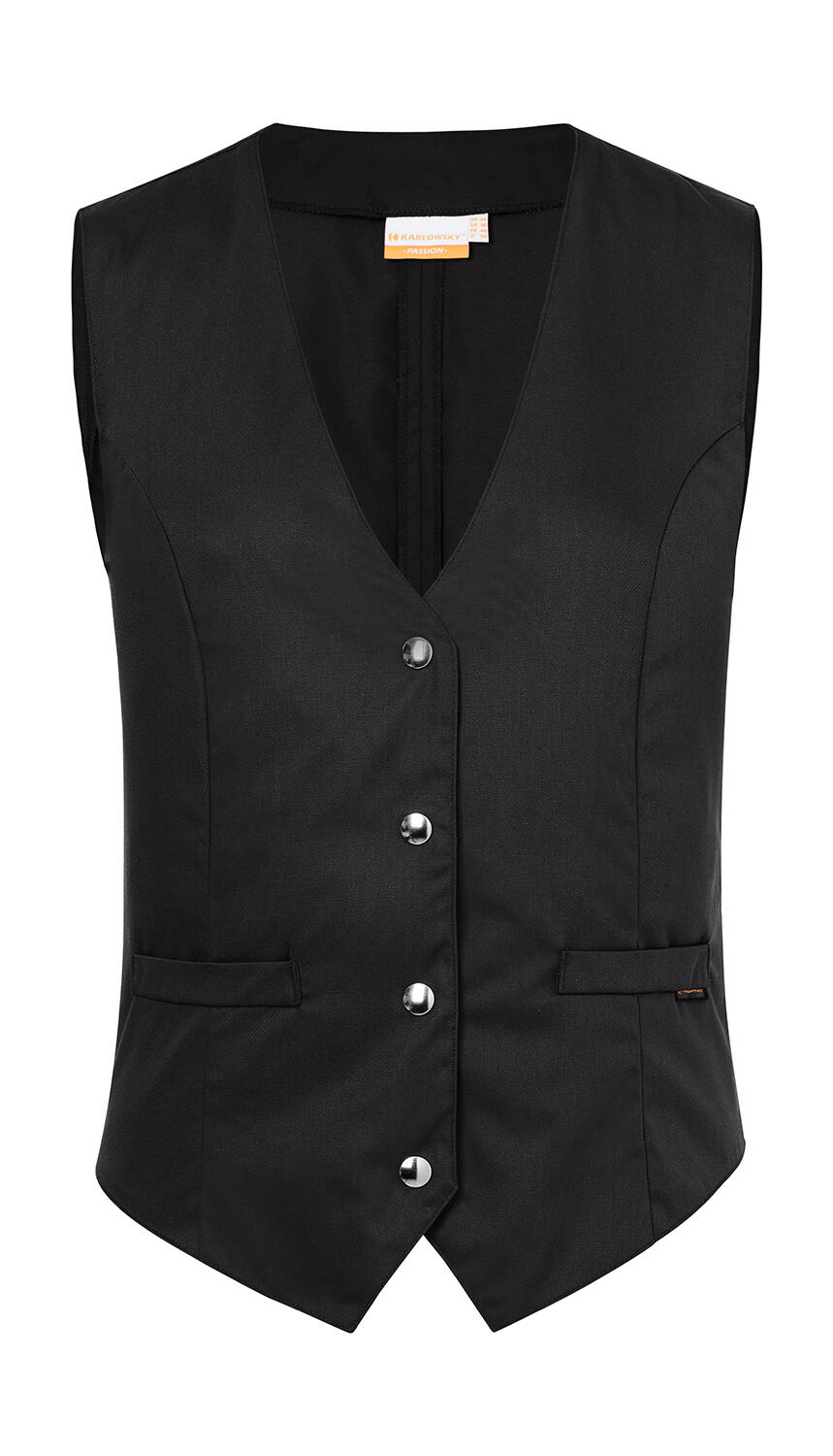 Karlowsky Ladies' Waistcoat Lena Weste – Black