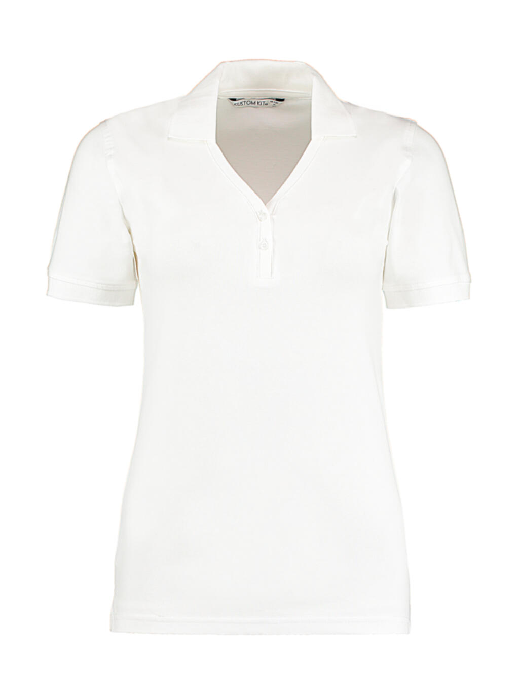 Kustom Kit Women's Regular Fit Comfortec V Neck Polo
