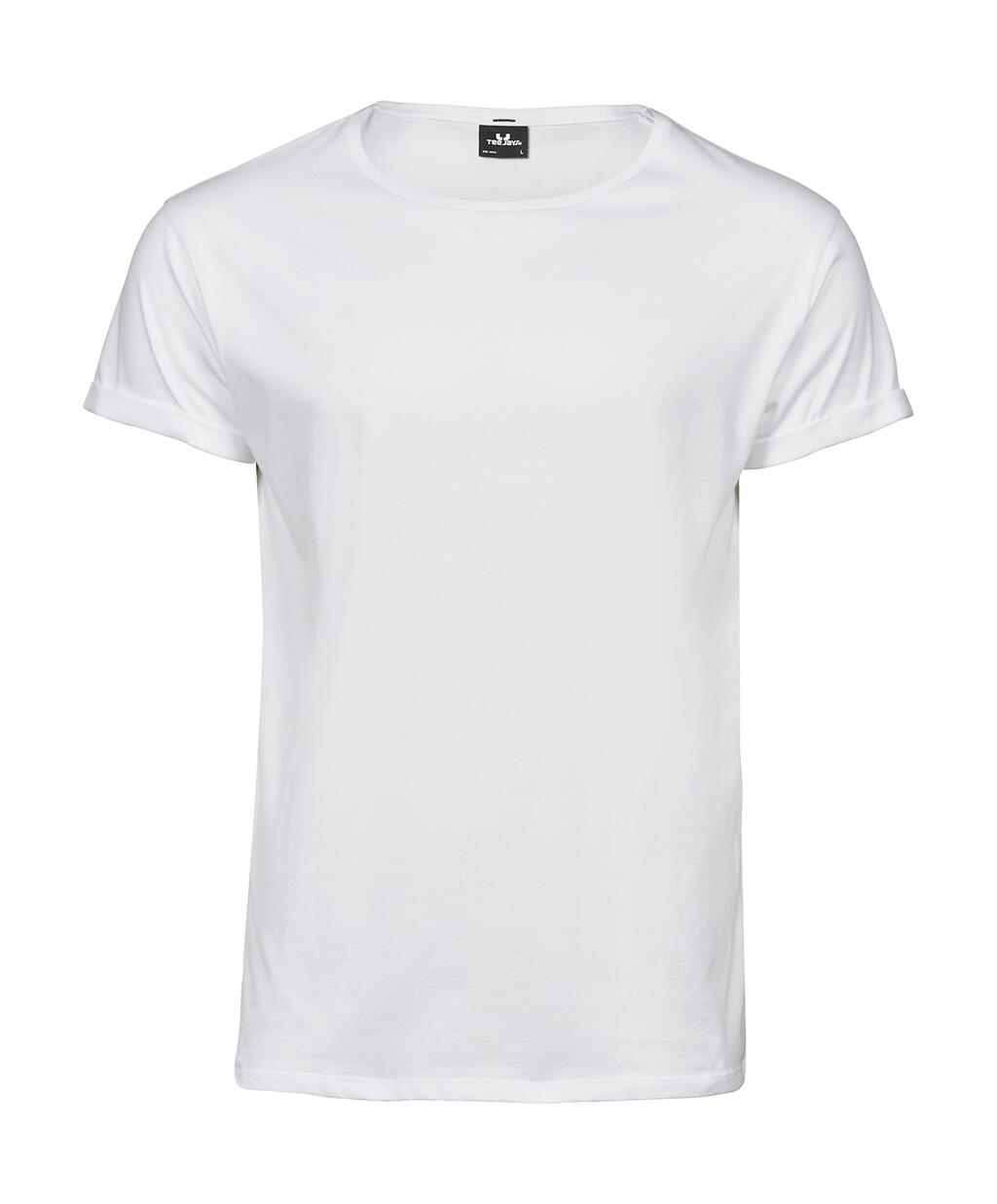 Roll-Up Tee – White