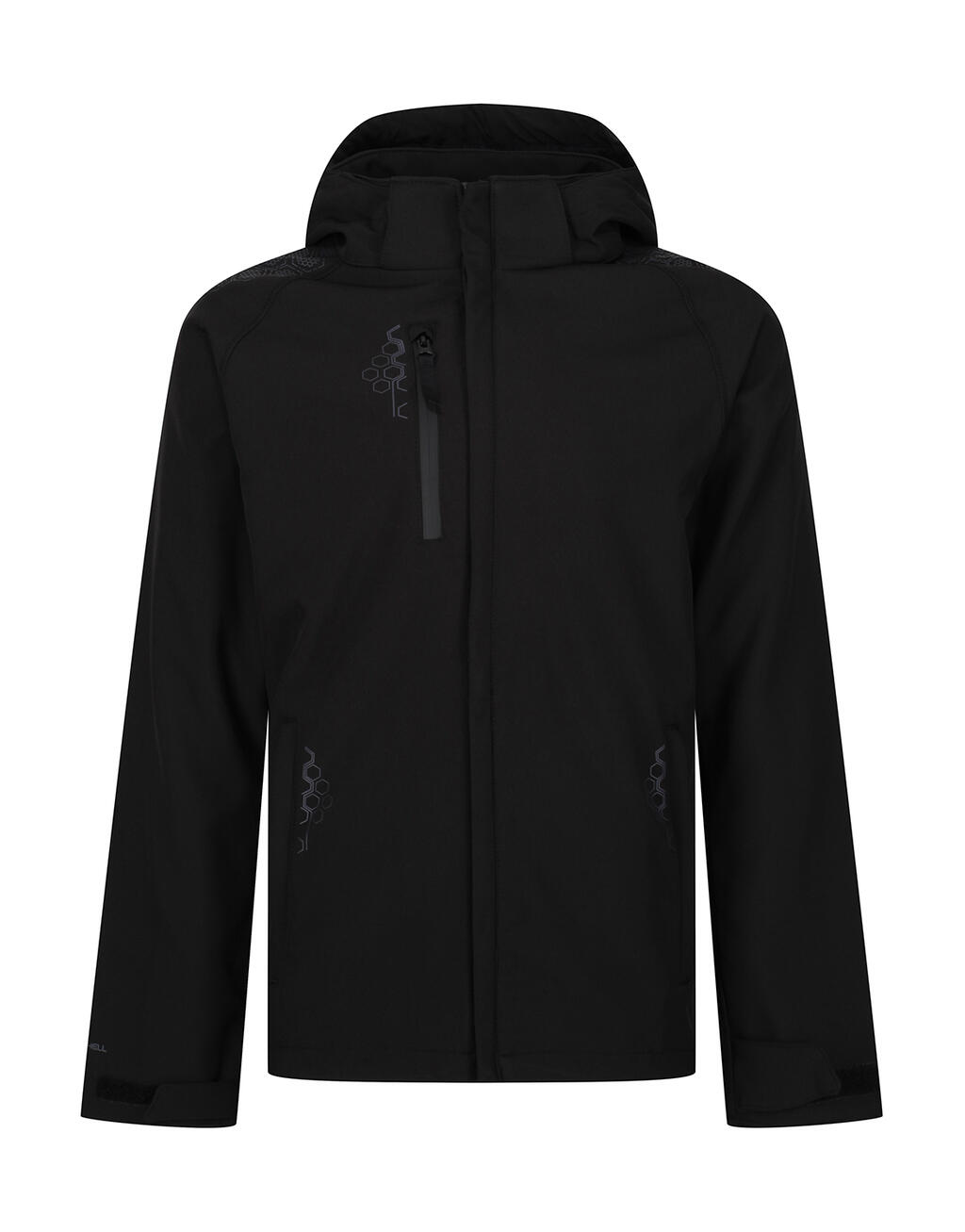 Regatta Professional Repeller Lined Hooded Softshell – Black