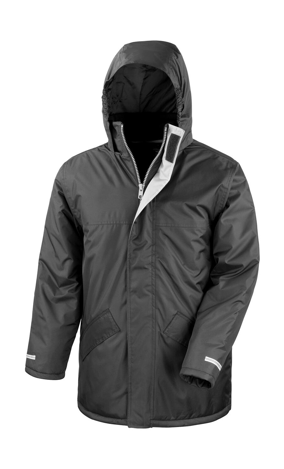 Result Core Junior Channel Parka – Black