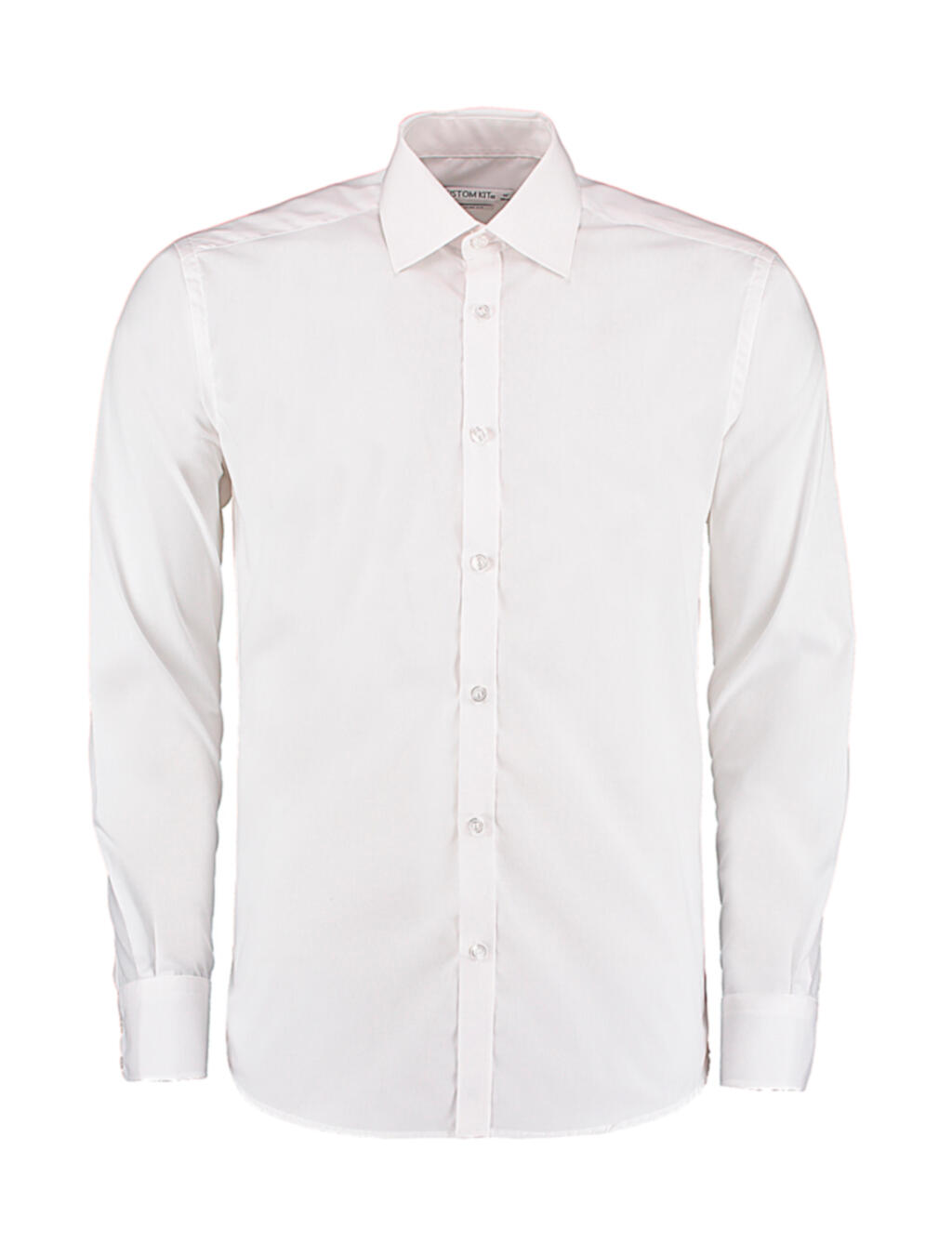 Kustom Kit Slim Fit Business Shirt Ls