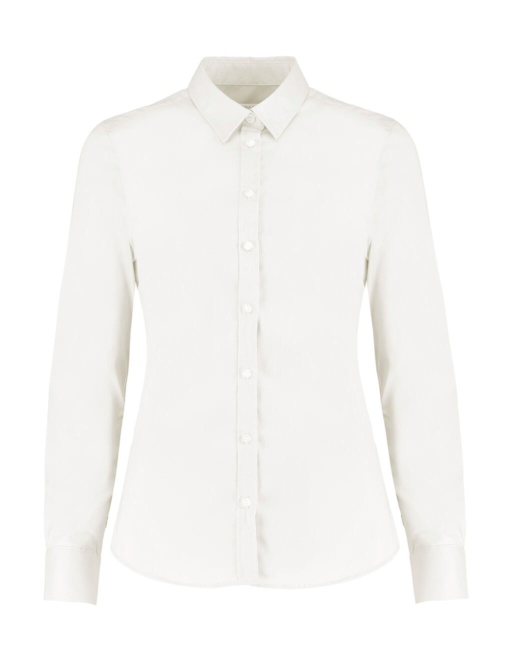 Kustom Kit Women's Tailored Fit Stretch Oxford Shirt Ls